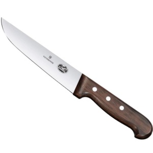Cutit pentru macelarie Victorinox Wood Butcher Knife, lama 20cm, Wood 5.5200.20