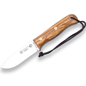 Cutit pentru Outdoor Joker Campero, maner lemn maslin, lama full tang 10.5cm CO118-P