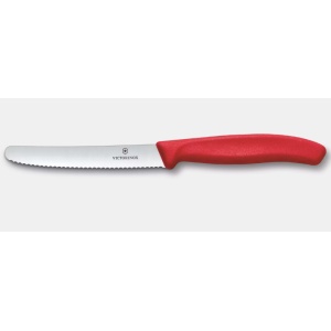 Cutit pentru rosii Victorinox Swiss Classic Tomato and Table Knife, lama 11cm, maner Polypropylene 6.7831.C1