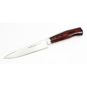 Cutit Vanatoare Muela GAUCHO-16R,maner lemn presat de coral, lama 16 cm