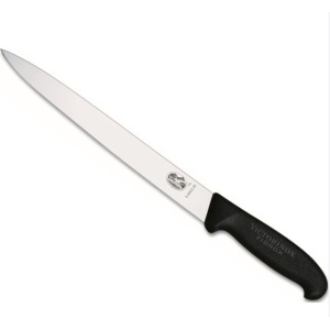 Cutit Victorinox pentru feliat, lama 30cm, Black 5.4503.30