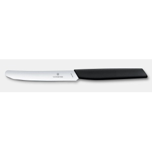 Cutit Victorinox Swiss Modern pentru masa, lama 11cm, Black 6.9003.11