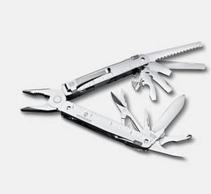 Multifunctional Victorinox Swiss Tool MX Clip, 115 mm, argintiu 3.0327.MKB1 - Img 3