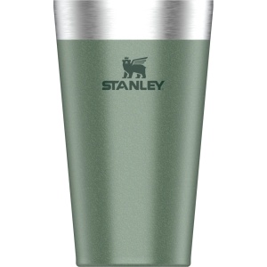 Pahar termoizolant pentru bere Stanley The Stacking Tumbler .47L, Hammertone Green 10-02282-057 - Img 1