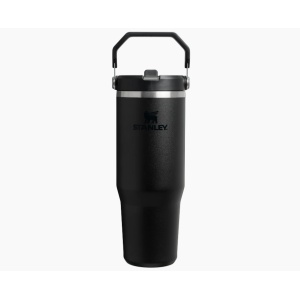 Pahar termoizolant Stanley The IceFlow Flip Straw Tumbler 2.0, 0.89L, Black 10-12043-071