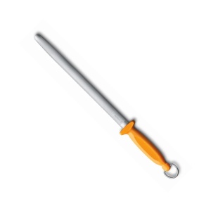 Pila Victorinox Swibo pentru ascutit cutite, oval, 30 cm, Orange 7.8516