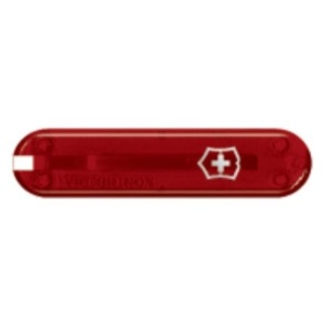 Prasea fata pentru bricege Victorinox, 58mm, Red Transparent C.6200.T3.10