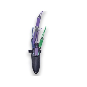 Set 3 cutite aruncat Joker, manere otel, 19cm JKR0520