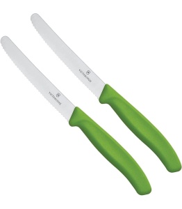 Set cutite curatat Victorinox Swiss Classic Paring Set, 2 piese, Green 6.7836.L114B - Img 2