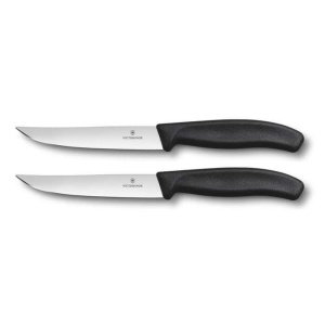 Set cutite friptura Victorinox Swiss Classic Steak Set, 2 piese, Black 6.7903.12B - Img 2