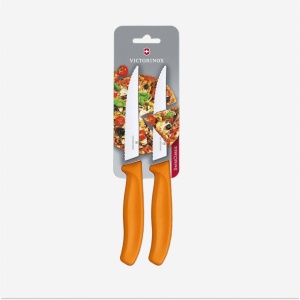 Set cutite pizza Victorinox Swiss Classic Pizza Set, 2 piese, Orange 6.7936.12L9B