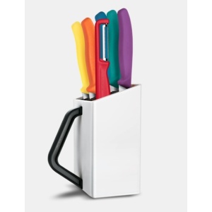Set cutite Swiss Classic Utility Block, 7 piese, Multicolor 6.7126.6C1