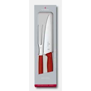 Set pentru Bucatarie Classic Carving Set, 2 piese, red 6.7131.2G