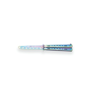 Briceag antrenament fluture Joker training, maner aluminiu, lama 10 cm JKR0594