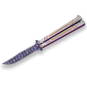 Briceag fluture Joker, maner aluminiu, lama 10.5 cm JKR0645