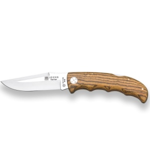 Briceag Joker Terrier, maner lemn bocote, lama 9 cm NB18