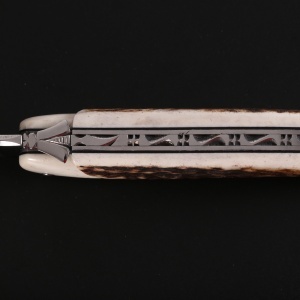 Cumpara  Briceag Laguiole en Aubrac, maner Corn Cerb, lama 10cm -LGL0514BCI/SSI1 3