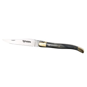 Briceag Laguiole en Aubrac, maner Corn Taur, lama 12cm - LGL0212CPL/SSI1