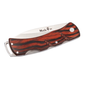 Cumpara Briceag Muela K-7R,maner lemn presat coral, lama 7cm 2