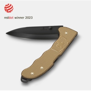 Briceag Victorinox Evoke BS Alox One Hand,136 mm, Beige 0.9415.DS249B1 Blister