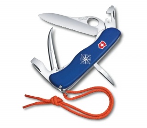 Briceag Victorinox Skipper Pro One Hand,111 mm, albastru 0.8503.2MW - Img 1