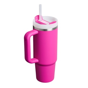 Cumpara Cana termoizolanta Stanley The Quencher H2.O FlowState Tumbler 0.89L, Violet Blossom 10-12551-153 2