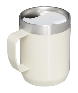 Cana termoizolanta Stanley The Stay-Hot Camp Mug .23L, Cream Gloss 10-11444-035 - Img 2
