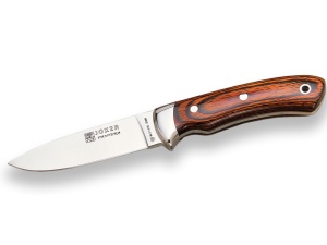 Cutit Bushcraft Joker Pantera, maner lemn stamina, lama full tang 10cm CR16 - Img 1