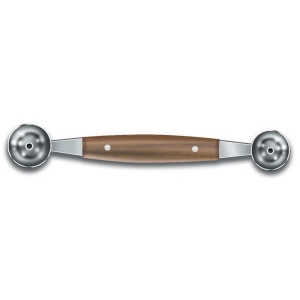 Cutit dublu decorare Victorinox Potato Baller, Wood 7.6160