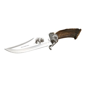 Cutit Muela B.F-ELEPHANT, maner corn de cerb, lama 24cm