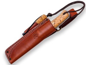 Cutit Outdoor Joker Ember, maner mesteacan cret, lama full tang 10.5 cm CL122-P - Img 2