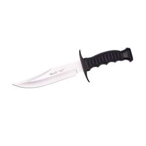 Cutit Outdoor Muela 95-181, maner cauciuc si zamak negru lama 18cm