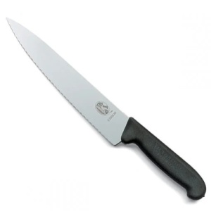 Cutit pentru carne Victorinox Carving, lama 19cm, Black 5.2033.19