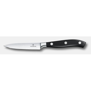 Cutit pentru decojit Victorinox Grand Maitre Forged Paring Knife, lama 10cm, Black 7.7203.10G