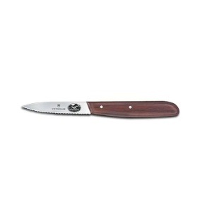 Cutit pentru decojit Victorinox Swiss Chef Paring Knife, lama 8cm, Wood 5.3030