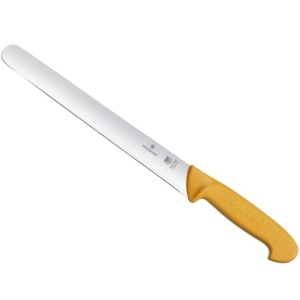 Cutit pentru feliat Victorinox Swibo Slicing Knife, lama 30cm, Orange 5.8441.30