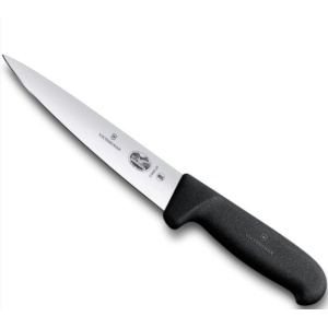 Cutit pentru injunghiat Victorinox Sticking Knife, lama 20cm, Black 5.5603.20