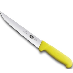 Cutit pentru injunghiat Victorinox Sticking Knife, lama 22cm, Yellow 5.5508.22