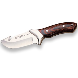 Cutit pentru jupuit Joker Venado D, maner lemn stamina, lama full tang 10cm CR05