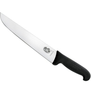 Cutit pentru macelarie Victorinox Butcher Knife, lama 36cm, Black 5.5203.36