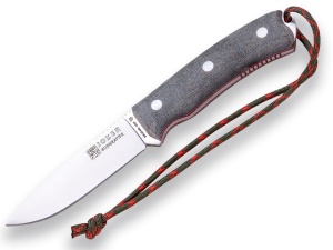 Cutit pentru Outdoor Joker Bushcrafter, maner micarta, lama full tang 10.5cm CV120-P - Img 1