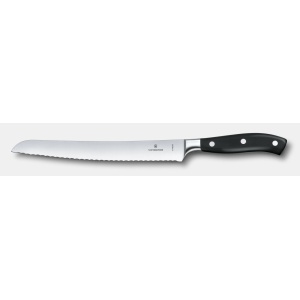 Cutit pentru paine Victorinox Grand Maitre Bread knife, 23cm, Black 7.7433.23G
