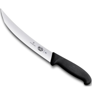 Cutit pentru transat Victorinox Breaking Knife, lama 20cm, Black 5.7203.20B Blister