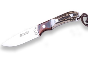 Cutit pentru vanatoare Joker Aguila, maner corn cerb, lama full tang 10.5cm CC105 - Img 1