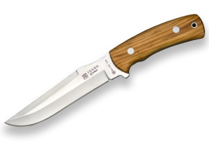 Cutit pentru vanatoare Joker Gamo, maner lemn maslin, lama full tang 15.5cm CO51 - Img 1