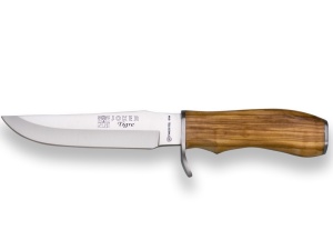 Cutit pentru vanatoare Joker Tigre, maner lemn maslin, lama 14cm CO33 - Img 1