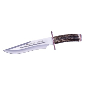 Cutit Vanatoare Muela MAGNUM-23.TO,maner corn de cerb, lama 23 cm