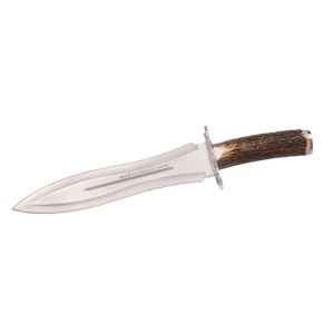 Cutit Vanatoare Muela PODENQUERO-A,maner corn de cerb, lama 26 cm