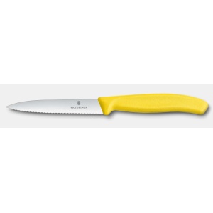 Cutit Victorinox Swiss Classic pentru decojit, lama 10cm, Yellow 6.7736.L8