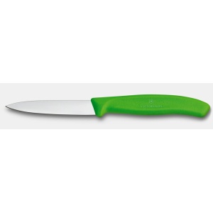 Cutit Victorinox Swiss Classic pentru decojit, lama 80mm, Green 6.7606.L114